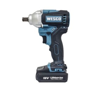 Chave de Impacto Wesco Brushless 18V C/Bateria e Carregador