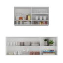 Ver imagem 5 de Kit Armário Cozinha Aéreo 105cm com Aéreo 150cm Veneza Multimóveis Mp2291