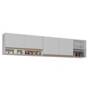Ver imagem 1 de Kit Armário Cozinha Aéreo 105cm com Aéreo 150cm Veneza Multimóveis Mp2291