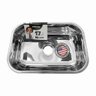 Cuba Pia Numero 1 Cozinha Inox American Steel 47x30x17 + Val - 3