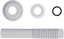 Ver imagem 1 de Tubo de Ligação Ajustável para Sanitário DN38 26 cm Branco - Blukit