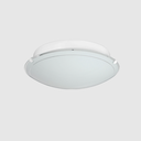 Ver imagem 1 de Luminária Plafon Vidro Redondo Sobrepor 1xe27