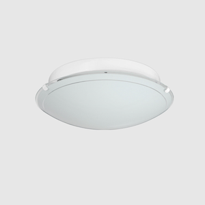 Luminária Plafon Vidro Redondo Sobrepor 1xe27
