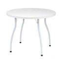 Ver imagem 3 de Conjunto Mesa de Jantar Redonda 90cm com 4 Cadeiras Multimóveis Cr50135 Branco Marrom