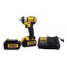 Chave de Impacto Dewalt 20v 1/2 com 2 Baterias 3amperes 220v - 2