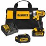 Chave de Impacto Dewalt 20v 1/2 com 2 Baterias 3amperes 220v - 1