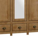 Ver imagem 6 de Guarda Roupa Casal 10 Portas com Espelho e Maleiro Mazzaro F06 Freijó - Lyam Decor