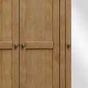 Ver imagem 7 de Guarda Roupa Casal 10 Portas com Espelho e Maleiro Mazzaro F06 Freijó - Lyam Decor