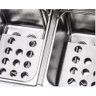 Fritadeira Elétrica 2 Cubas Aço Inox 12 Litros 220v 5000W - 5