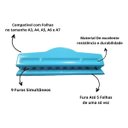 Ver imagem 2 de Perfurador Furador Cogumelo Caderno de Disco Planner 9 Furos Motivate