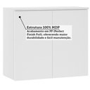 Ver imagem 5 de Armário Aéreo 70cm 2 Portas Dora Luciane Móveis
