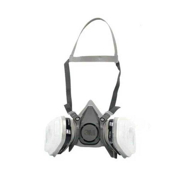 Respirador Reutilizável 3M para Pintura. Máscara 6200 + cartucho 6001 + filtros P2 5N11 - 3