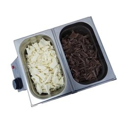 Derretedeira Chocolate Multiuso Inox 2 Cubas 5Kg 1000W 220V - 3