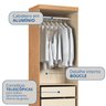 Guarda-roupa Modulado 2 Portas Infinty - 5