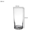Ver imagem 2 de Jogo 24 Unidades Copo Cylinder Long Drink - 300ml - 7700 - Nadir