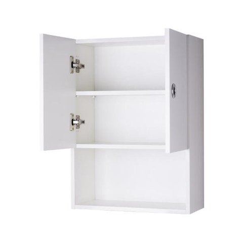 Armário para Banheiro Miami 66 x 48cm Branco