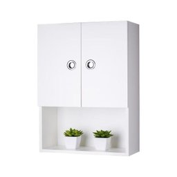 Armário para Banheiro Miami 66 x 48cm Branco - 3 Armário para Banheiro Miami 66 x 48cm Branco - 3