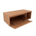 Ver mais imagens de Gabinete Banheiro com Cuba Inclusa com Porta e Nicho 80 cm Cor: Amêndoa