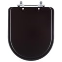 Ver imagem 1 de Assento Sanitário Carrara Marrom Fosco para vaso Deca