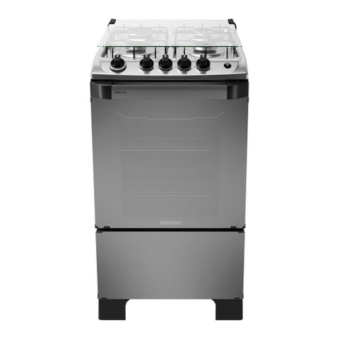 Fogão 4 Bocas a Gás Itatiaia New Dream Prata Bivolt