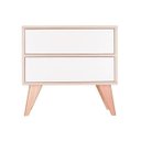 Ver imagem 1 de Sapateira com Portas Vicenza Carvalho e Branco 60 x 40cm