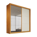 Ver imagem 4 de Guarda Roupa Mali 2 Portas de Correr 100% MDF com 01 Espelho - Móveis Europa