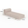 Poltrona Cama Andreo Bege - 9