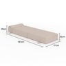 Poltrona Cama Andreo Bege - 10