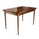 Ver imagem 1 de Mesa Madeira 125x80cm - Base 4pé 78cm - Natural - Família e Amigos