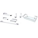 Ver imagem 1 de Suporte 2 Kits de Acessório para Baneiro 14 Peças Cromado