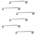Ver imagem 1 de Alça de Apoio Barra Inox 60CM Kit 6 Unidades Segurança Banheiro Box Idoso Cadeirante Acessibilidade