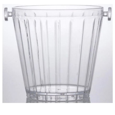 Balde de Gelo Liv Transparente 4,1 Litros Design Moderno