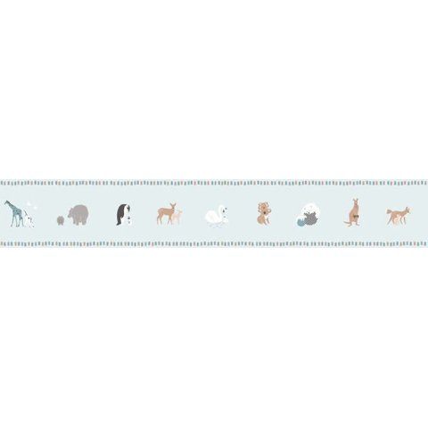 Faixa de Parede Adesiva Sambori Family 7504-1 - Tam. 0,16m x 5m