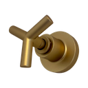 Ver imagem 5 de Kit 2 Acabamento Registro Dourado Fosco Banheiro Padrão Deca 3/4 C55