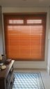Ver imagem 2 de PERSIANA MADEIRA NATURAL VERNIZ PIANO BRANCO- 1,50L X 1,50A