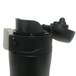 Squeeze Aço Inox Térmico Poker 420 ML Preto - 5