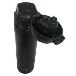 Squeeze Aço Inox Térmico Poker 420 ML Preto - 4