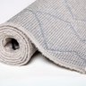 Tapete para Sala Belga Axis Treliça Cinza 2,40x3,80M - Qaza - 3