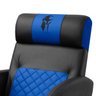 Cadeira Gamer Gladiator Reclinável Corino:corino Preto/azul - 4