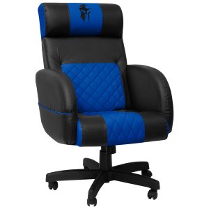 Cadeira Gamer Gladiator Reclinável Corino:corino Preto/azul