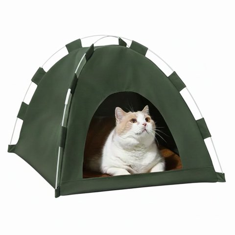 Tenda Caminha Casinha Gato Cachorro Pet Animais Estimaçao Cabaninha Arranhador Portatil Rasqueavel B