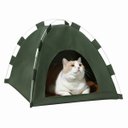 Ver imagem 1 de Tenda Caminha Casinha Gato Cachorro Pet Animais Estimaçao Cabaninha Arranhador Portatil Rasqueavel B