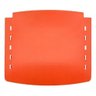 Assento Encosto Pino Plástico - Kit 1 Par:laranja - 2