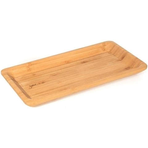 Petisqueira Bandeja de Bambu 26x13x2cm Yoi