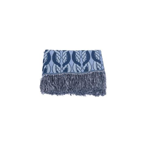 Xale para Sofá com Franja Luxor 1 Peça 2,10m X 1,35m 60% Algodão - 40% Poliéster Tecido Jacquard