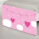 Ver imagem 2 de Cama Solteiro Nuvens Menina