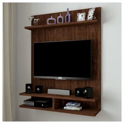Painel para Tv até 42 com Prateleiras Açores Havana Caemmun - 4