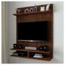 Painel para Tv até 42 com Prateleiras Açores Havana Caemmun - 4