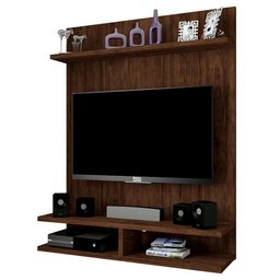 Painel para Tv até 42 com Prateleiras Açores Havana Caemmun - 6