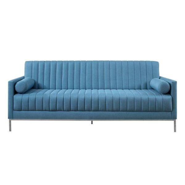 Sofá-Cama de 2 Lugares Betim Azul 2,10M - 1